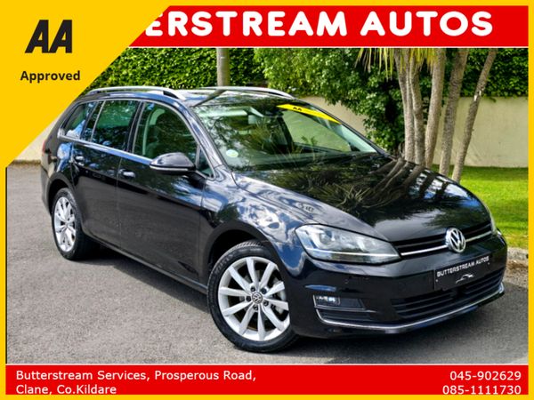 Volkswagen Golf Estate, Petrol, 2014, Black
