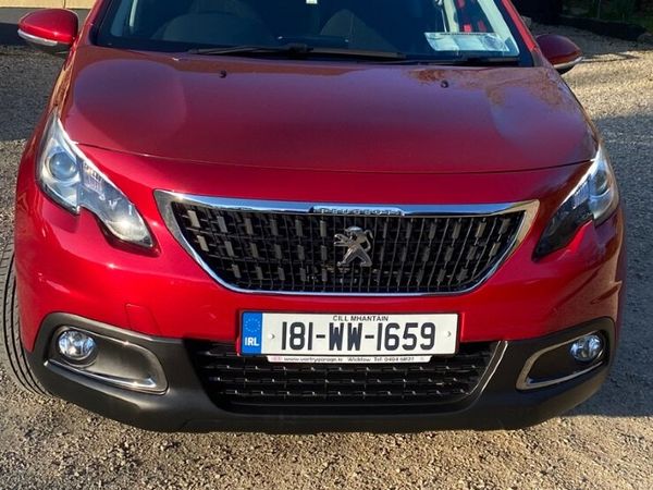 Peugeot 2008 Estate, Petrol, 2018, Red