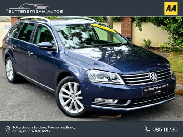 Volkswagen Passat Estate, Petrol, 2014, Blue