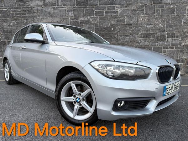 BMW 1-Series Hatchback, Diesel, 2016, Silver
