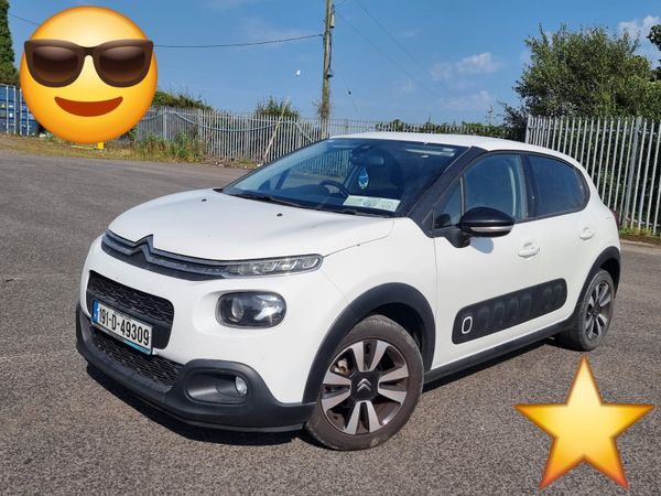 Citroen C3 Hatchback, Petrol, 2019, White