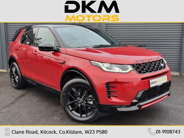 Land Rover Discovery Sport SUV, Petrol Plug-in Hybrid, 2024, Red