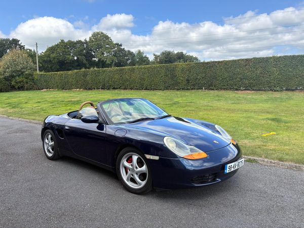 Porsche Boxster Convertible, Petrol, 1998, Blue