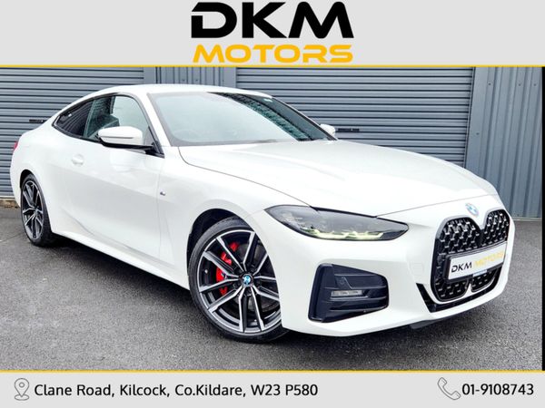 BMW 4-Series Coupe, Petrol, 2023, White