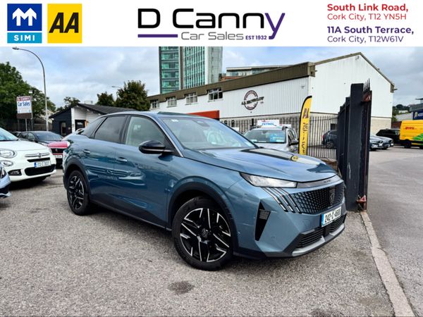 Peugeot 3008 MPV, Petrol Hybrid, 2024, Blue