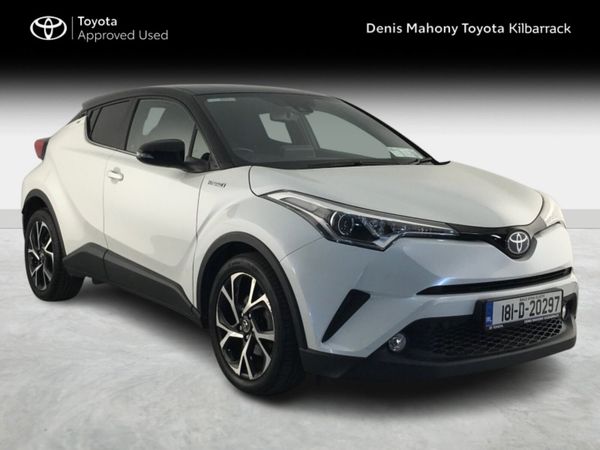 Toyota C-HR SUV, Petrol Hybrid, 2018, White