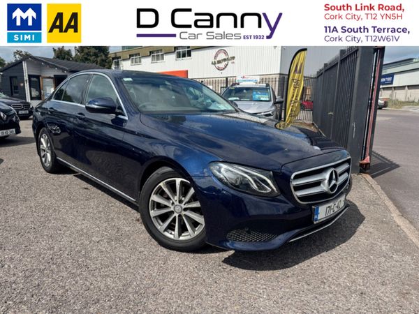 Mercedes-Benz E-Class Saloon, Diesel, 2017, Blue