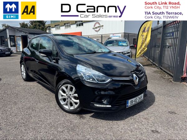 Renault Clio Hatchback, Petrol, 2019, Black