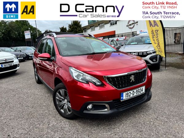 Peugeot 2008 Estate, Petrol, 2019, Red