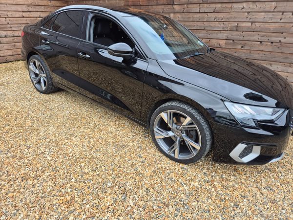 Audi A3 Saloon, Diesel, 2021, Black