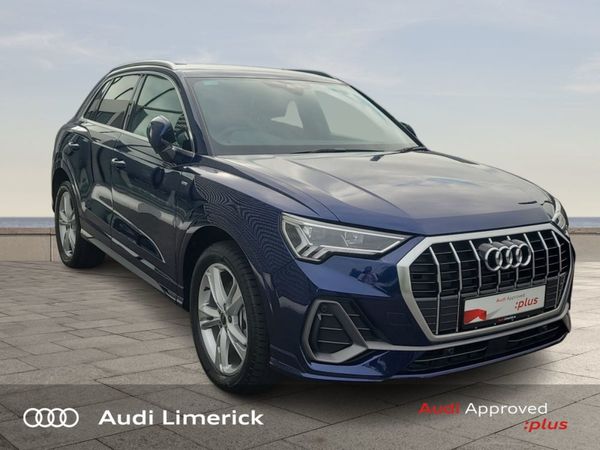 Audi Q3 SUV, Petrol Hybrid, 2024, Blue