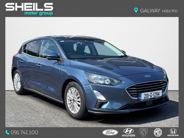 Ford Focus Hatchback, Petrol, 2020, Blue