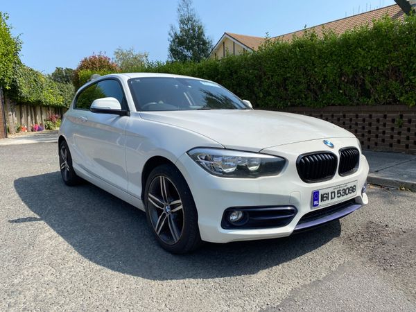 BMW 1-Series Hatchback, Petrol, 2016, White