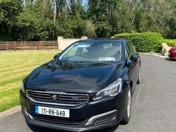 Peugeot 508 Saloon, Diesel, 2017, Black