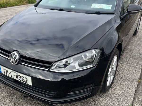 Volkswagen Golf Hatchback, Diesel, 2017, Black