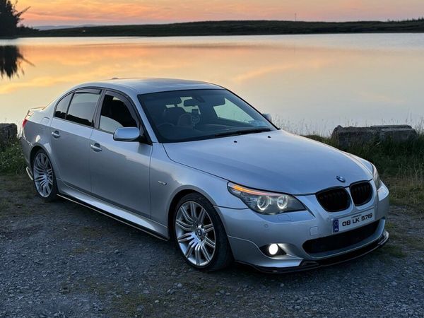 BMW 5-Series Saloon, Diesel, 2008, Silver