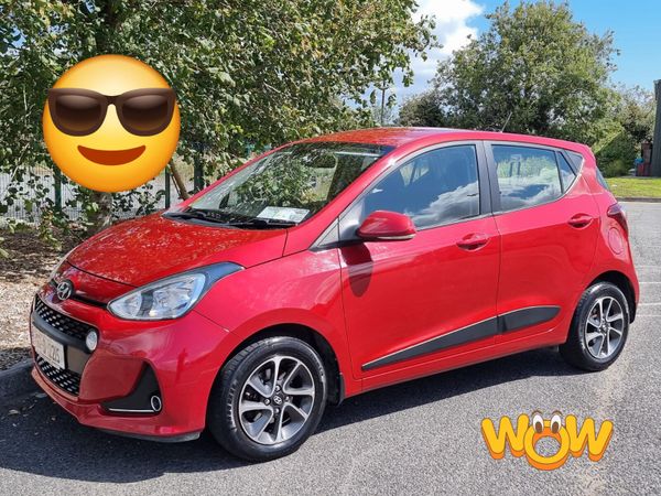 Hyundai i10 Hatchback, Petrol, 2019, Red