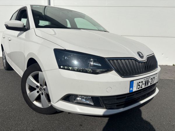 Skoda Fabia Hatchback, Petrol, 2015, White