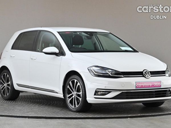 Volkswagen Golf Hatchback, Petrol, 2020, White