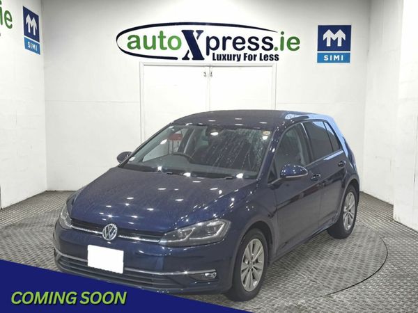 Volkswagen Golf Hatchback, Petrol, 2018, Blue