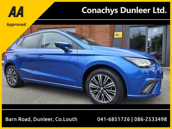 SEAT Ibiza Hatchback, Petrol, 2022, Blue