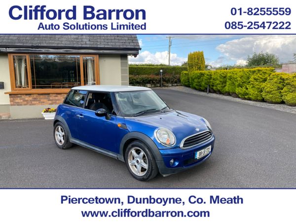 Mini Cooper Hatchback, Petrol, 2008, Blue