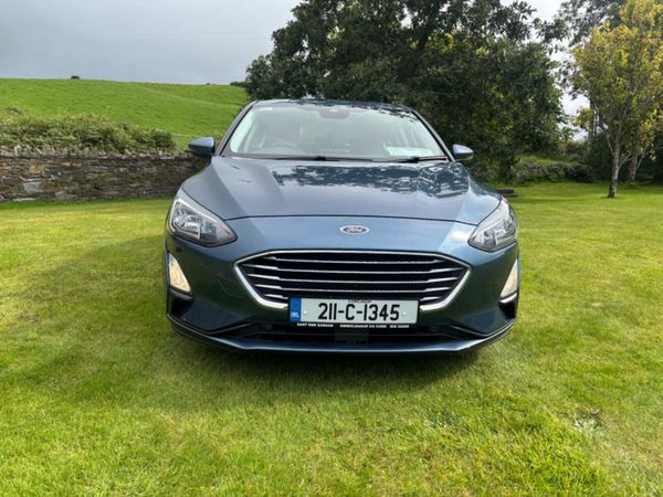 Ford Focus Hatchback, Petrol Hybrid, 2021, Blue