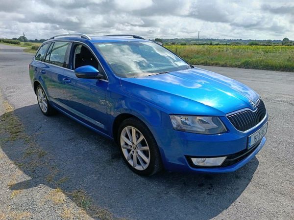 Skoda Octavia Estate, Diesel, 2016, Blue