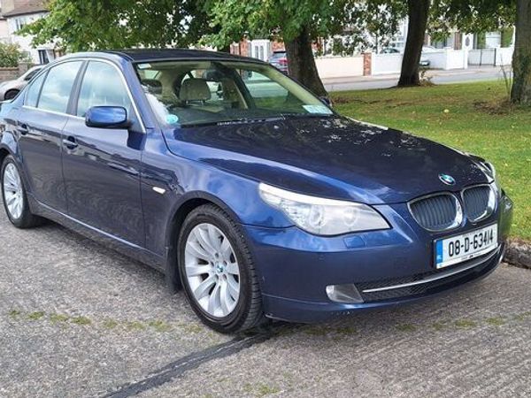 BMW 5-Series Saloon, Diesel, 2008, Blue
