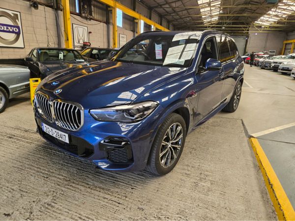 BMW X5 Estate, Petrol Plug-in Hybrid, 2021, Blue