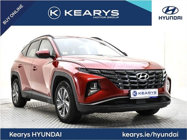 Hyundai Tucson SUV, Petrol Hybrid, 2022, Red