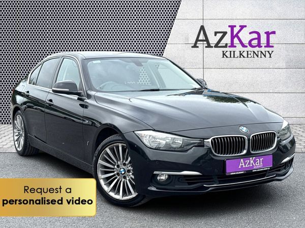 BMW 3-Series Saloon, Petrol Hybrid, 2016, Black