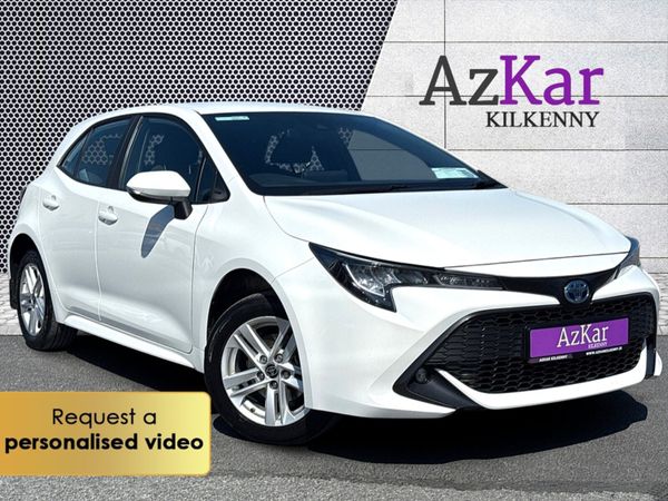 Toyota Corolla Hatchback, Petrol Hybrid, 2023, White