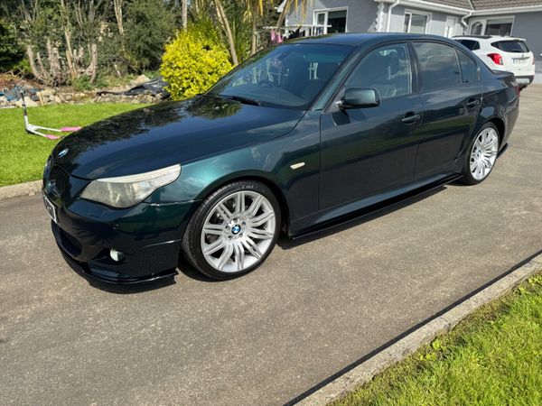BMW 5-Series Saloon, Diesel, 2006, Green