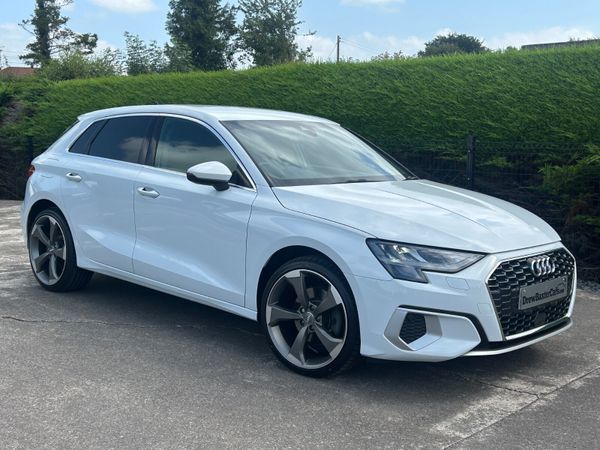 Audi A3 Hatchback, Petrol Hybrid, 2021, Blue