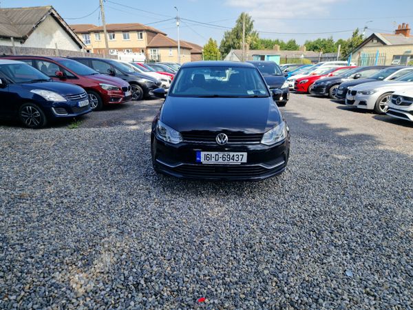 Volkswagen Polo Hatchback, Petrol, 2016, Black