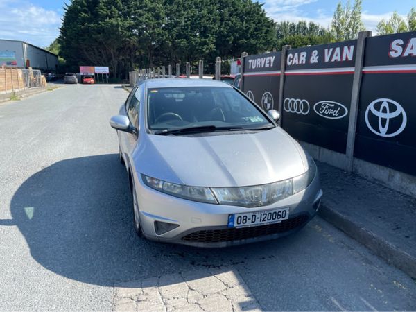 Honda Civic Hatchback, Diesel, 2008, Silver