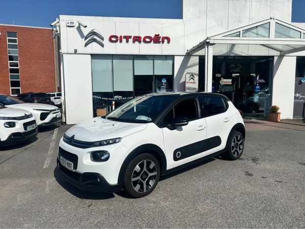 Citroen C3 Hatchback, Petrol, 2017, White