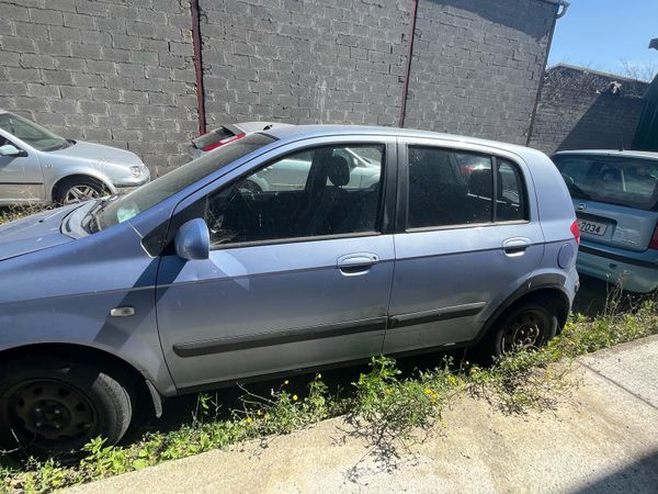 Hyundai Getz Hatchback, Petrol, 2003, Blue