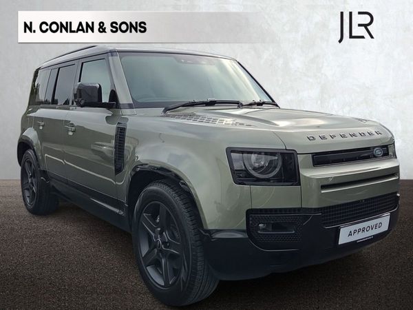 Land Rover Defender SUV, Petrol Plug-in Hybrid, 2025, Green