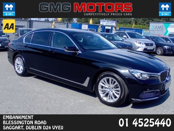 BMW 7-Series Saloon, Petrol, 2016, Black