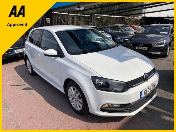 Volkswagen Polo Hatchback, Petrol, 2017, White