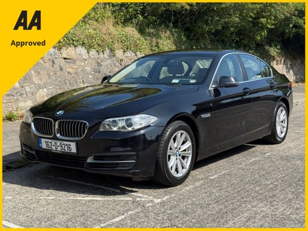 BMW 5-Series Saloon, Diesel, 2016, Black
