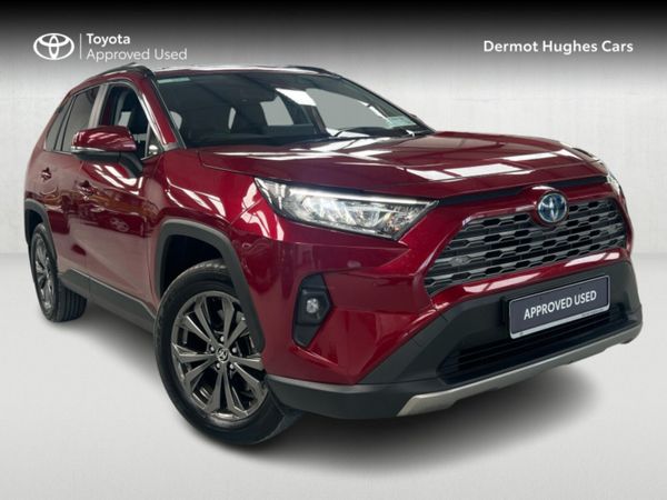 Toyota RAV4 SUV, Petrol Hybrid, 2023, Red