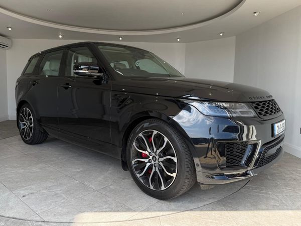 Land Rover Range Rover Sport SUV, Petrol Hybrid, 2021, Black