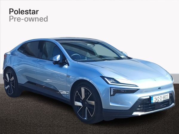 Polestar 4 SUV, Electric, 2024, Blue