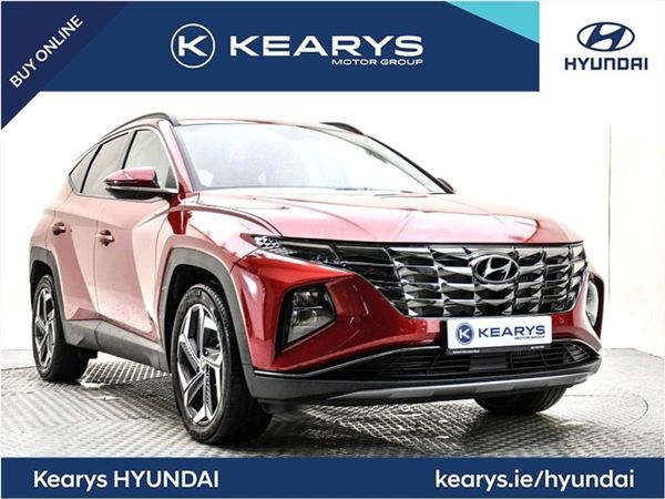 Hyundai Tucson SUV, Petrol Hybrid, 2022, Red