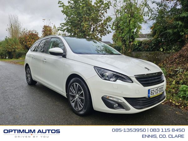Peugeot 308 Estate, Petrol, 2016, White