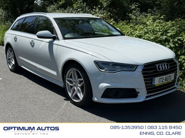Audi A6 Estate, Petrol, 2017, White