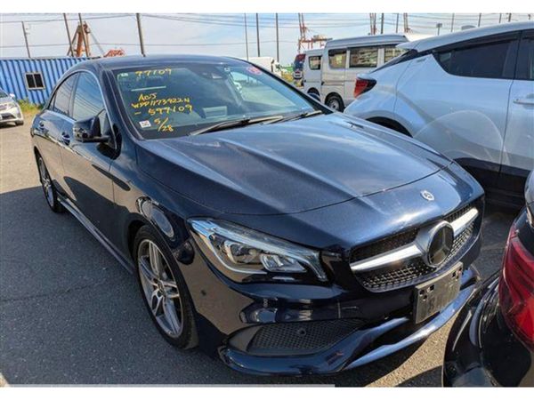 Mercedes-Benz CLA Saloon, Petrol, 2018, Blue
